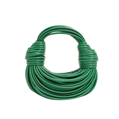 Knotted Leather Tote Bag