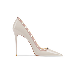 Studded High Heel Pumps - 10cm