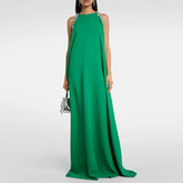 Diamante Maxi Evening Dress Gown
