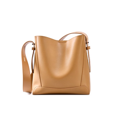 Leather Bucket Bag