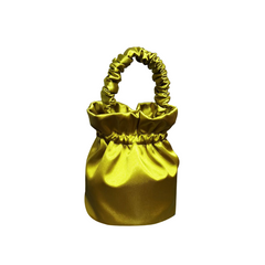 Satin Bucket Bag
