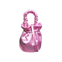 Satin Bucket Bag