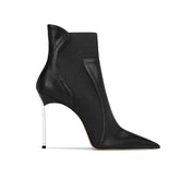 Stiletto Heel Ankle Boots - 8cm