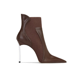 Stiletto Heel Ankle Boots - 8cm