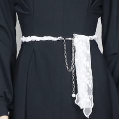 Diamante And Pearl Girdle Belt