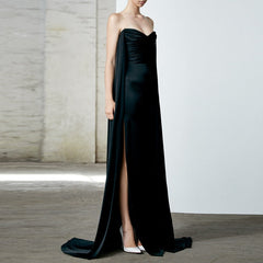 Slip Maxi Tube Evening Dress Gown