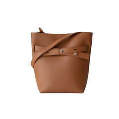 Leather Bucket Bag