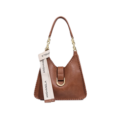 Strap Leather Tote Bag