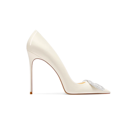 Diamante Buckled High Heel Pumps - 10cm