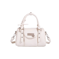 Studded Leather Tote Bag