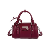 Studded Leather Tote Bag