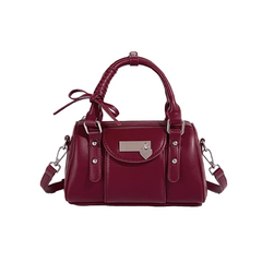 Studded Leather Tote Bag