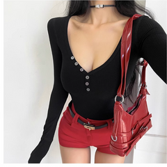 Button Knitwear Sweater