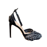 Mesh High Heel Sandals
