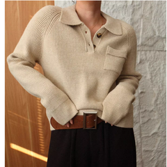 Pocket Knitwear Sweater