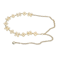 Pearl Flower Girdle Belt