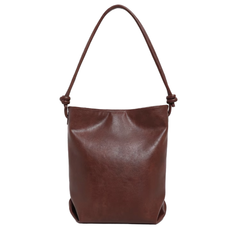 Leather Bucket Bag