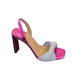 Diamante High Heel Sandals