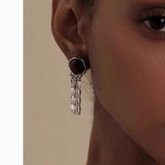 Fringed Earrings - Pair