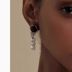 Fringed Earrings - Pair