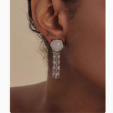 Fringed Earrings - Pair