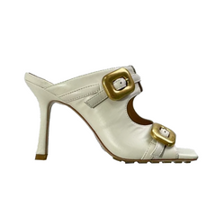 Buckled Mules Sandals