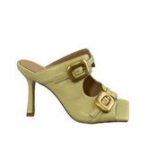 Buckled Mules Sandals