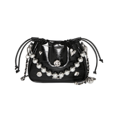 Diamante And Pearl Cross Body Bag
