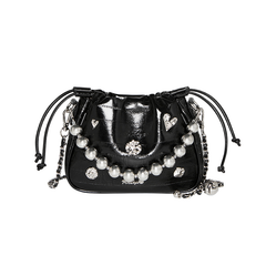 Diamante And Pearl Cross Body Bag