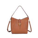 Metal Lock Bucket Bag