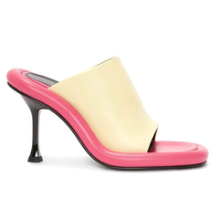 Bi-Color Mules Sandals