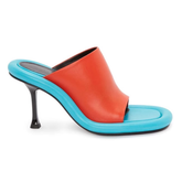 Bi-Color Mules Sandals