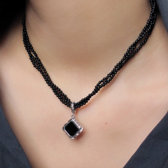 Square Drop Necklace