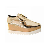 Lace Up Oxford Platform Sneakers