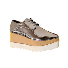 Lace Up Oxford Platform Sneakers