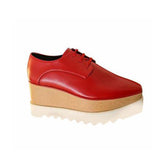 Lace Up Oxford Platform Sneakers