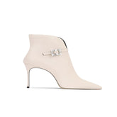 Diamante Ankle Boots - 6cm