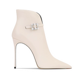 Diamante Ankle Boots - 10cm