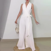 Fold Wide Leg Jumpsuit