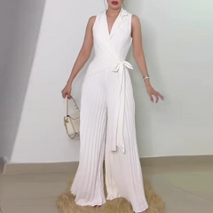 Fold Wide Leg Jumpsuit