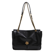 Metal Lock Cross Body Bag - Large