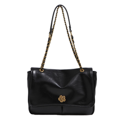 Metal Lock Cross Body Bag - Large