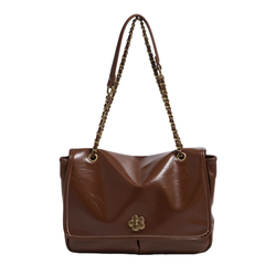 Metal Lock Cross Body Bag - Large