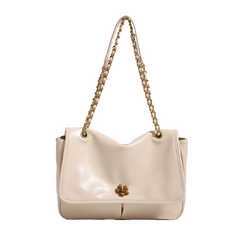 Metal Lock Cross Body Bag - Large