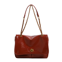 Metal Lock Cross Body Bag - Large