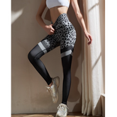 Printed Fitted Stretch Leggings