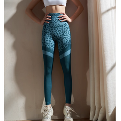 Printed Fitted Stretch Leggings