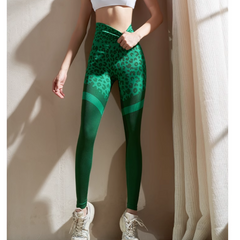 Printed Fitted Stretch Leggings