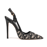 Slingback High Heel Sandals - 12cm