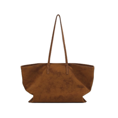 Suede Oversized Tote Bag